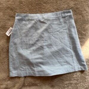 Old Navy High-Waisted Linen-Blend Mini Skirt